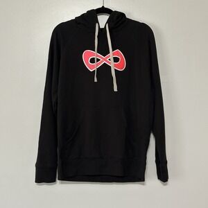 Nfinity Cheer Hoodie Black Pink Sz Med Cheerleading Sweatshirt Infinity